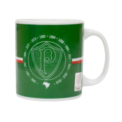 CANECA DE PORCELANA PALMEIRAS 320ML OFICIAL - MILENO na internet