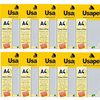 PAPEL VERGE A4 180G C/ 50 FOLHAS CINZA 10UN - USAPEL - comprar online