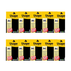 PAPEL COLOR A4 180G C/ 50 FOLHAS PRETO 10UN - USAPEL na internet