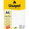 PAPEL CASCA DE OVO A4 180G C/ 50 FOLHAS BRANCO 10UN- USAPEL
