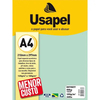 PAPEL SULFITE OFFSET A4 50 FOLHAS 180G VERDE - USAPEL