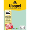 PAPEL SULFITE OFFSET A4 50 FOLHAS 180G VERDE - USAPEL