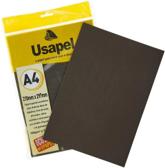 PAPEL COLOR A4 180G C/ 50 FOLHAS PRETO - USAPEL - comprar online