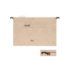 PASTA SUSPENSA MARMORIZADA 50UN PLAST 5108P - POLYCART