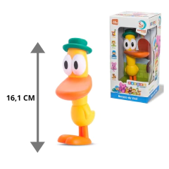 PATO BONECO DE VINIL INFANTIL TURMA DO POCOYO - CARDOSO TOYS - Mei-Mei Papelaria - Sempre Presente com Você