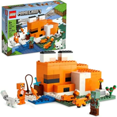 MINECRAFT BLOCOS DE MONTAR POUSADA DA RAPOSA- LEGO