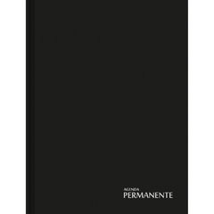 AGENDA PERMANENTE DIARIA COSTURADA PRETA 14,2 x 20,7cm