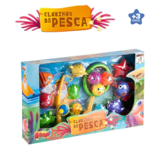 BRINQUEDO KIT CLUBINHO DE PESCA INFANTIL - ZOOP TOYS