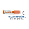 PINCEL MARCADOR QUADRO BRANCO RECARREGAVEL LARANJA - PILOT na internet