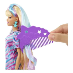 BRINQUEDO BARBIE FASHION TOTALLY HAIR ESTRELA - MATTEL na internet