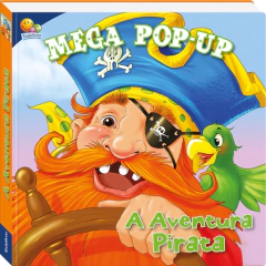 LIVRO MEGA POP UP AVENTURA PIRATA - TODOLIVRO