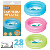 BANHEIRA PISCINA INFLAVEL INFANTIL 28 LITROS BALEIA REDONDA 60X15 - MOR - comprar online