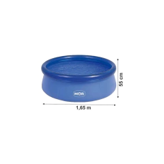 PISCINA INFLAVEL REDONDA 1000 LITROS 165X55CM - MOR - comprar online