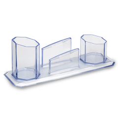 PORTA CANETA TRIO PLUS CRISTAL - MAXCRIL
