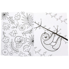 LIVRO COLORIR E DEMAIS! ADORAVEIS BICHOS PREGUICA - TODOLIVRO - comprar online