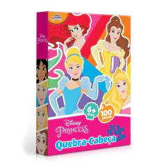 QUEBRA CABECA 100 PECAS PRINCESAS