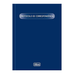 LIVRO PROTOCOLO CORRESPONDENCIA 1/4 50F - TILIBRA
