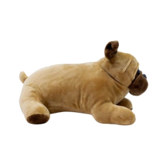 CACHORRO DE PELUCIA PUG MARROM INFANTIL - FOFY na internet