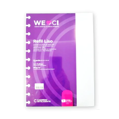 REFIL LISO CADERNO INTELIGENTE 90G 50F - CADERNO INTELIGENTE