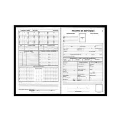 LIVRO REGISTRO EMPREGADO 50F - SAO DOMINGOS - comprar online