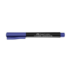 MARCADOR PERMANENTE RETROPROJETOR AZUL 1.0 - FABER CASTELL - comprar online