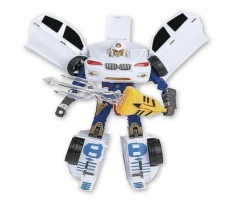 COLEÇÃO ROBOT WARRIORS BRANCO - ZOOP TOYS