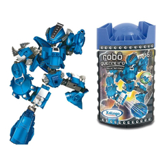 BLOCOS DE MONTAR ROBO GUERREIRO BLUE ARMOR - XALINGO