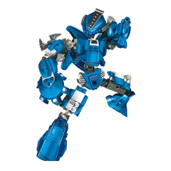 BLOCOS DE MONTAR ROBO GUERREIRO BLUE ARMOR - XALINGO - comprar online