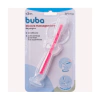 ESCOVA MASSAGEADORA DE GENGIVA BABY ROSA - BUBA - Mei-Mei Papelaria - Sempre Presente com Você