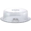 BOLEIRA DE VIDRO COM TAMPA PLASTICA BARI - RUVOLO