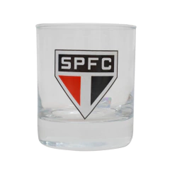 COPO DE VIDRO SÃO PAULO 250ML + CHAVEIRO ABRIDOR DE GARRAFA - comprar online