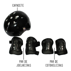 KIT DE PROTEÇÃO INFANTIL COM CAPACETE TURMA DA AVENTURA na internet