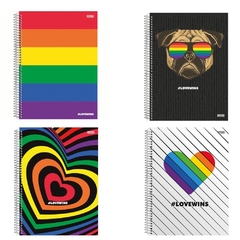 CADERNO 10X1 LOVE WINS - SAO DOMINGOS
