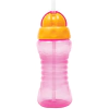 GARRAFINHA FRESH ROSA 300ML COM CANUDO EM SILICONE - BUBA