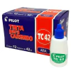 TINTA CARIMBO PILOT AZUL TC42 CAIXA 12UN - comprar online