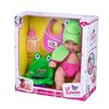 BONECA BEBÊ LIL CUTESIES FAZ XIXI COM ACESSÓRIOS - COTIPLÁS