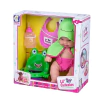 BONECA BEBÊ LIL CUTESIES FAZ XIXI COM ACESSÓRIOS - COTIPLÁS