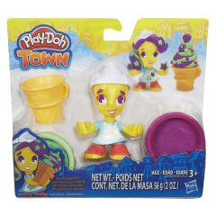 CONJUNTO PLAY DOH TOWN C/ FIGURA SORT - Mei-Mei Papelaria - Sempre Presente com Você