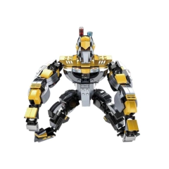 BLOCOS DE MONTAR TRANSFORCA GORILA 643 PCS - XALINGO na internet