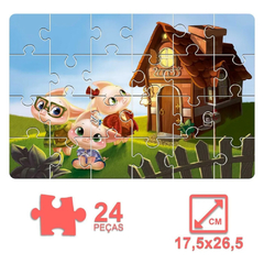 QUEBRA CABECA 24PCS TRES PORQUINHOS - PAIS E FILHOS - comprar online
