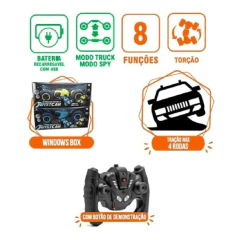 Imagem do CARRINHO DE CONTROLE REMOTO TWISTCAR 4X4 MONSTER - POLIBRINQ