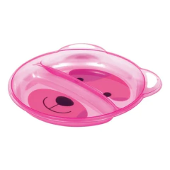 PRATO URSINHO ROSA COM DIVISORIA - BUBA - comprar online