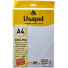PAPEL A4 OPALINE 180G C/ 50 FOLHAS BRANCO - USAPEL - comprar online