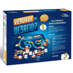 JOGO DE TABULEIRO VERDADE OU DESAFIO - PAIS E FILHOS - loja online