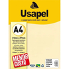 PAPEL VERGE A4 120G C/ 50 FOLHAS CREME - USAPEL
