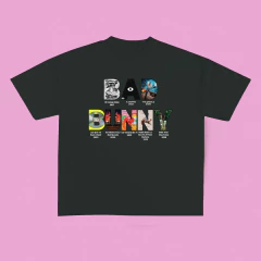 REMERA PERSONALIZADA BAD BUNNY OVERSIZE - (copia) on internet