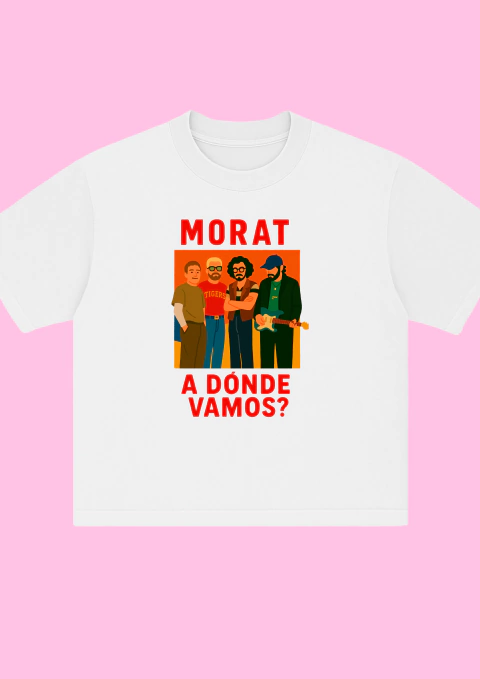 REMERA MORAT A DONDE VAMOS? - comprar online