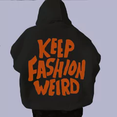 HOODIE KEEP FASHION WEIRD - comprar online