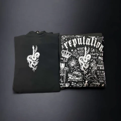 HOODIE DOBLE ESTAMPA REPUTATION - buy online