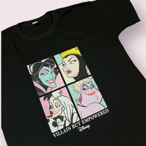 REMERA VILLANAS DISNEY